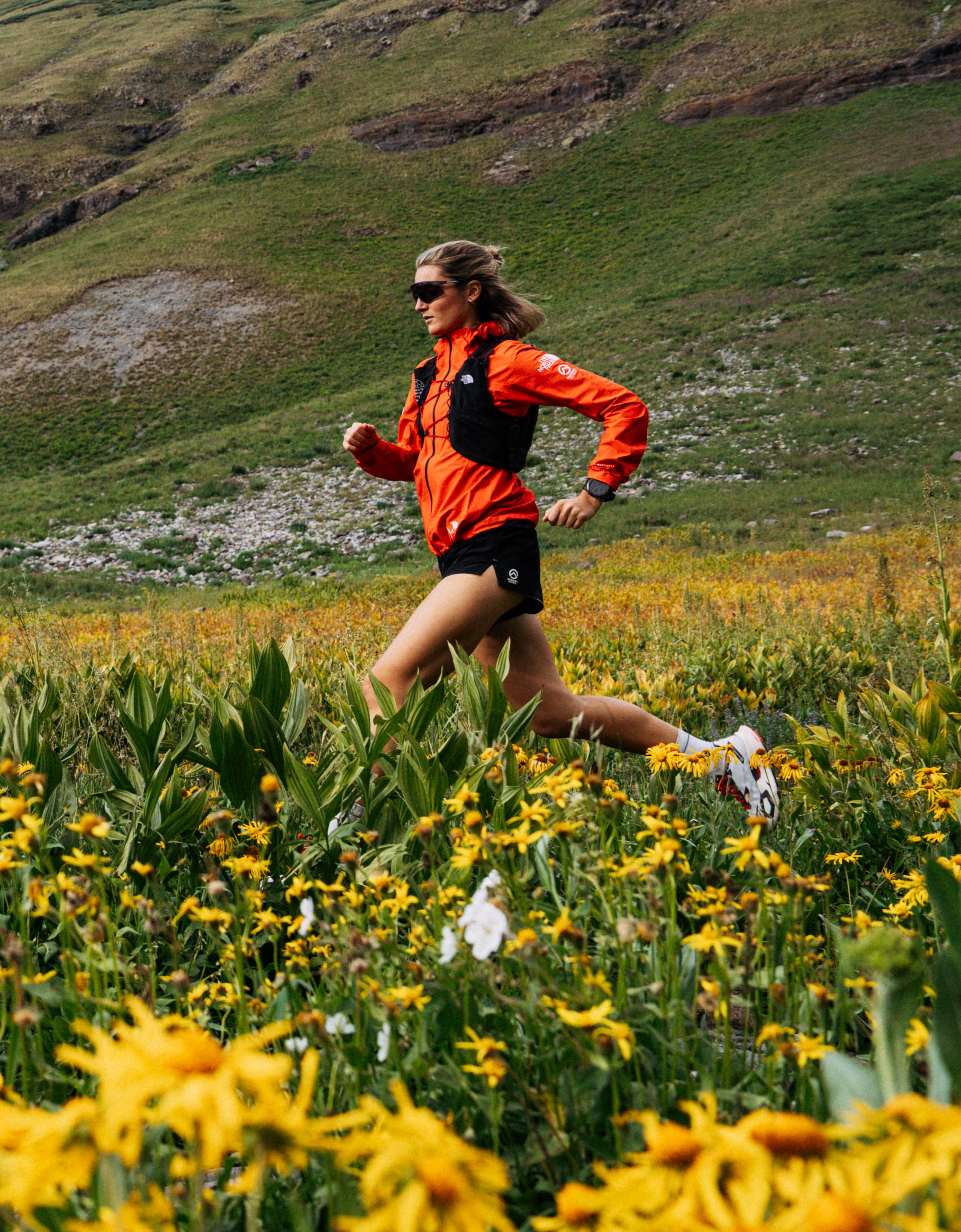 Peregrine 15 Gesso - suede detail