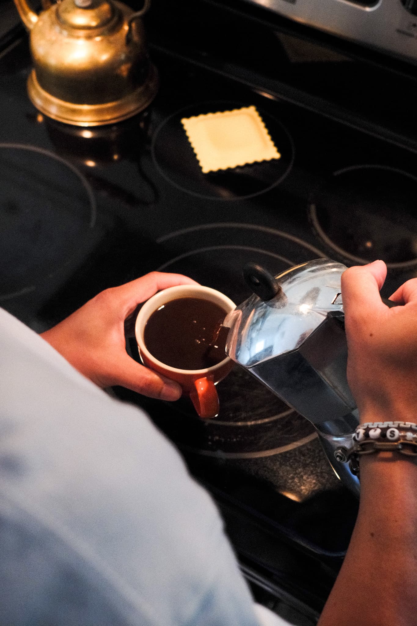 Peregrine 15 Gesso - suede detail