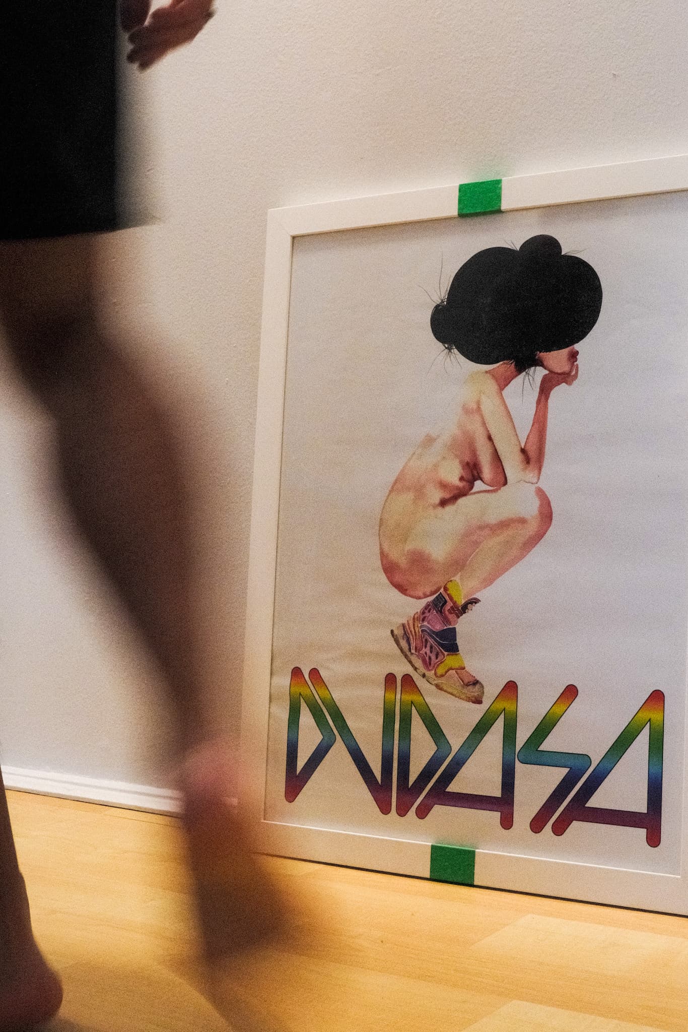 Peregrine 15 Gesso - suede detail