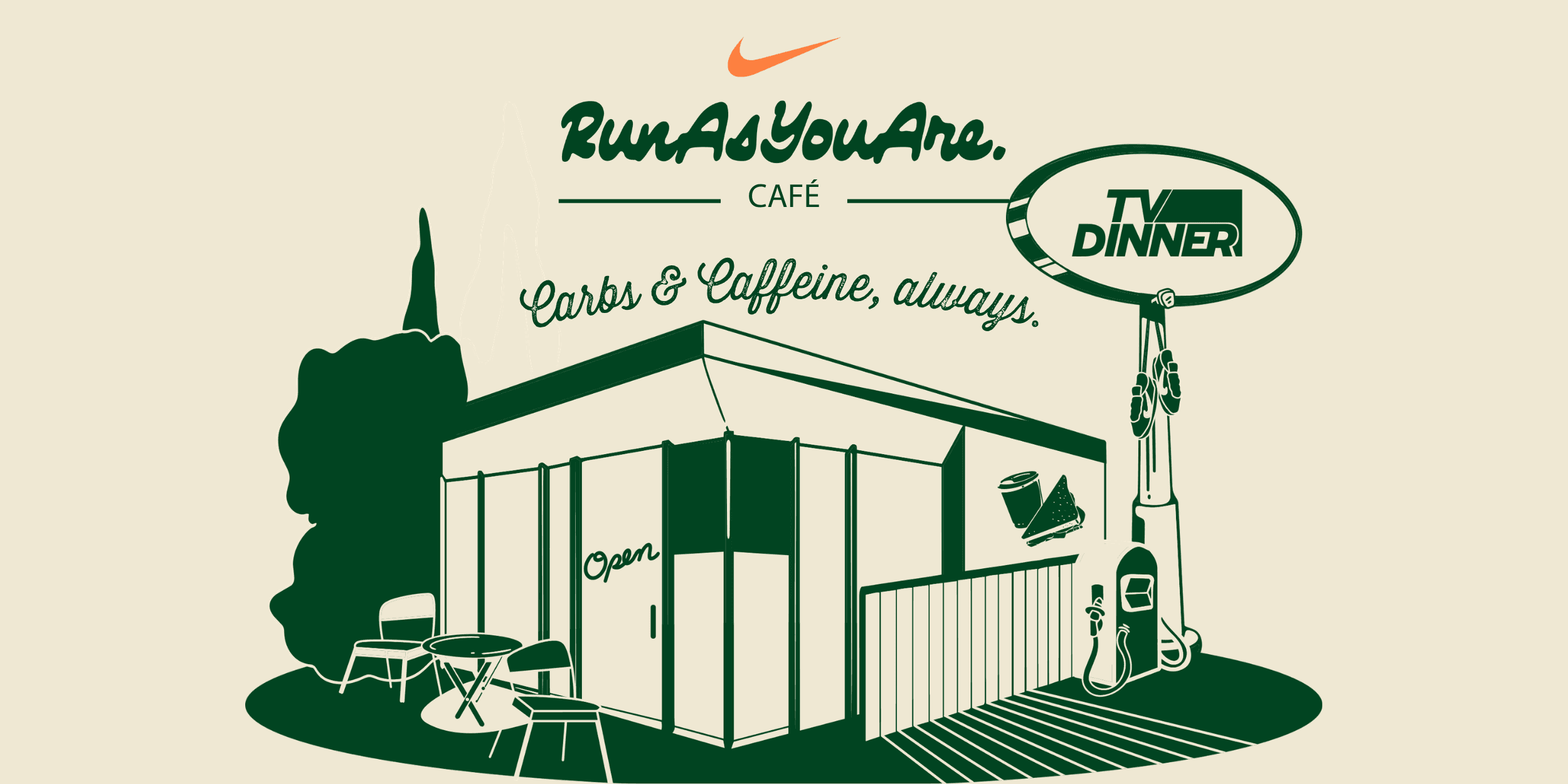 RunAsYouAre Café - Carbs and Caffeine, always