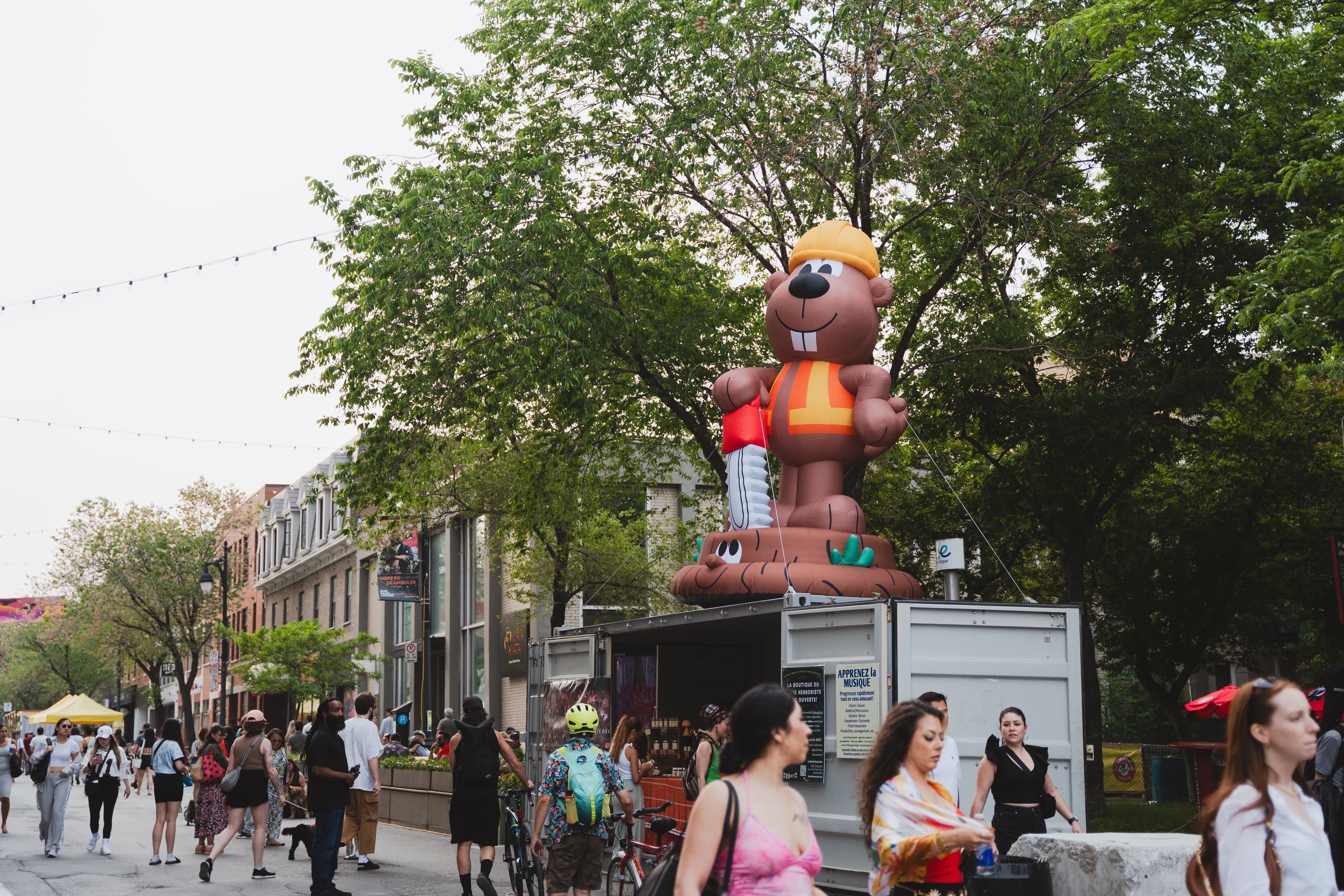 Bryce Aspinall inflatable artwork