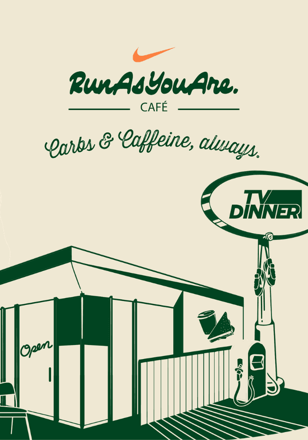 RunAsYouAre Café - Carbs and Caffeine, always